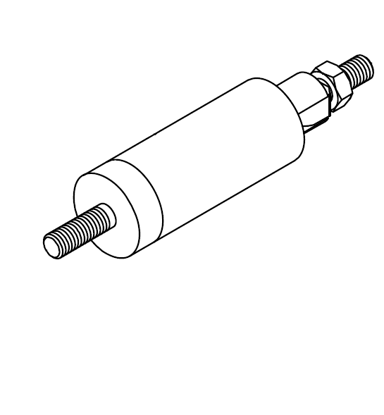 Picture of 0015LD (L0257) + 0212 Cylinder 32x30 for side pressure roller