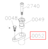 Picture of 0052 Pivot for fence 50*103.5