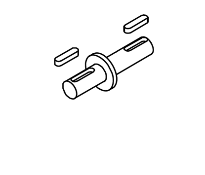 Picture of 0079 Adjust shaft Ø30*Ø16*81