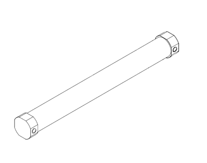 Picture of 0052H Pnaumatic cylinder D32x330 for straight jointer