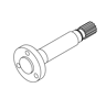 Picture of 0291 Pressure roll shaft (rollers on 3 screws) universal joint spline Ø74*Ø35*191