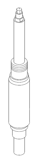 Picture of 1508 (0486) Vertical shaft L155xd50mm Hypermac