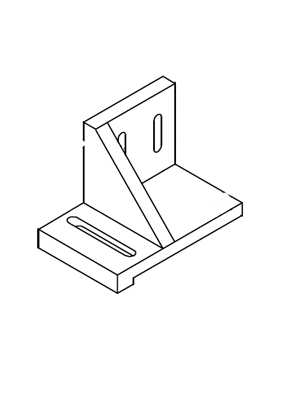 Picture of 1569 Fixed Base 90x116x63mm