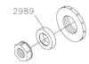 Picture of 2989 (0714) Safety-ring for locking spindle d40*d65*15