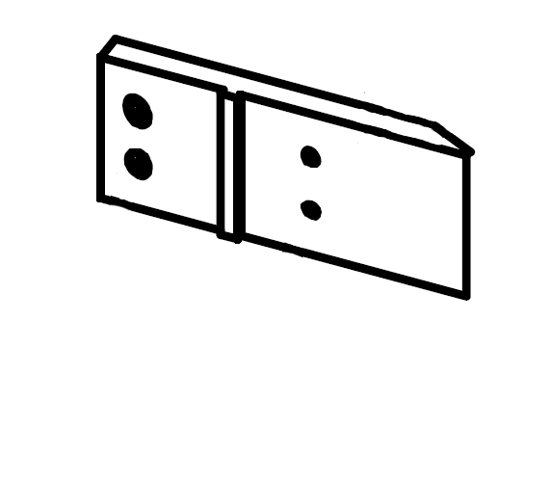 Picture of LD003451S INSERT PLATE 210*78*15.5