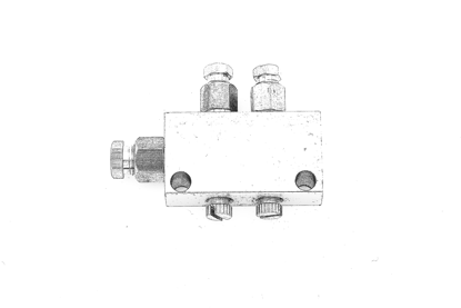 Picture of 0035H Block 2 manual adjust valve (DV-2 D4)