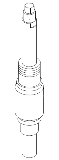 Picture of 0702 Vertical spindle shaft 5 xd40 mm SMARTMAC