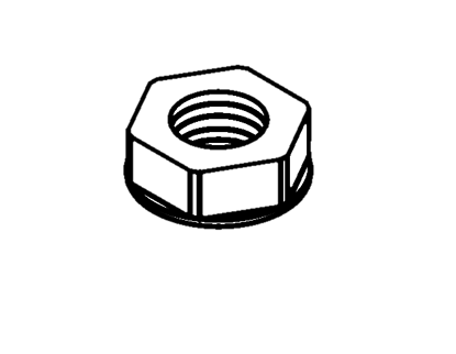 Picture of 0713-NEW Spindle locking nut M33 x P1.5 NEW TYPE