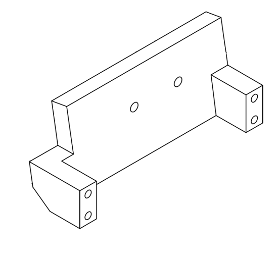 Picture of Kronšteins 263x101,6x91,5 mm 
