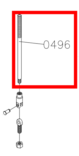 Picture of Ass (regulēšanas skrūve) M12*M10*351