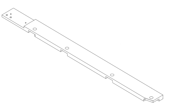 Picture of Lineāls 2401*87*23