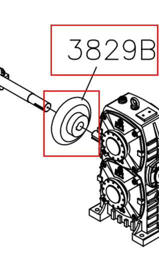 Picture of 3829B Coupling F90F/F-2517 D42/D42