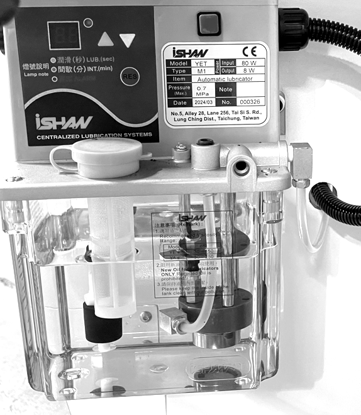 Picture of 0040H Automatic feed table lubricator (Brand: ISHAN, Type Yet-e) 220V D4.2L