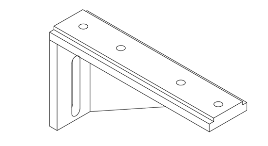 Picture of LD004628S Fixed base 50*113*213  PLANERMAC
