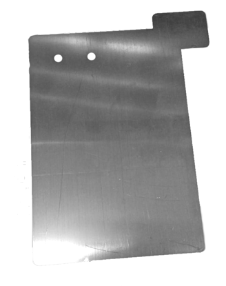 Picture of 0543 Chip plate 214*160*0.5 outer, for upper horizontal spindle, Compact
