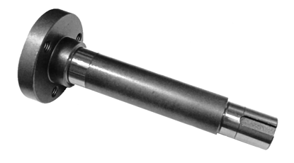 Picture of 0738 Pressure roll shaft (rollers on 3 screwes) universal joint keyway d74*d35*186