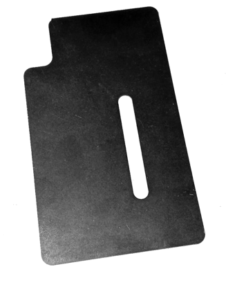 Picture of 1102 Chip deflector plate inner for first upper horizontal spindle 130*76*1 for Compact