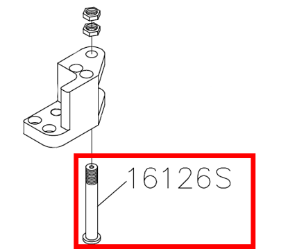 Picture of 16126S Shaft d20*151