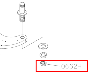 Picture of 0662H Nut M30*1.5