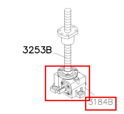 Picture of 3184B Gear box type: 40-30VTSW-SYC-TB(double), SPEEDMAC