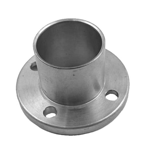 Picture of Bukse, bronzas D50x28.5mm ar flanci ruļļu piekares kronšteina asij