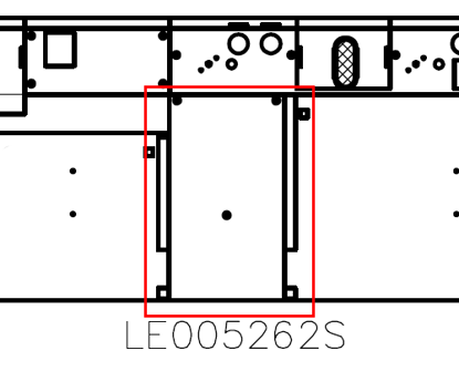 Picture of LE005262S BOTTOM SEAL 538*360*172.59